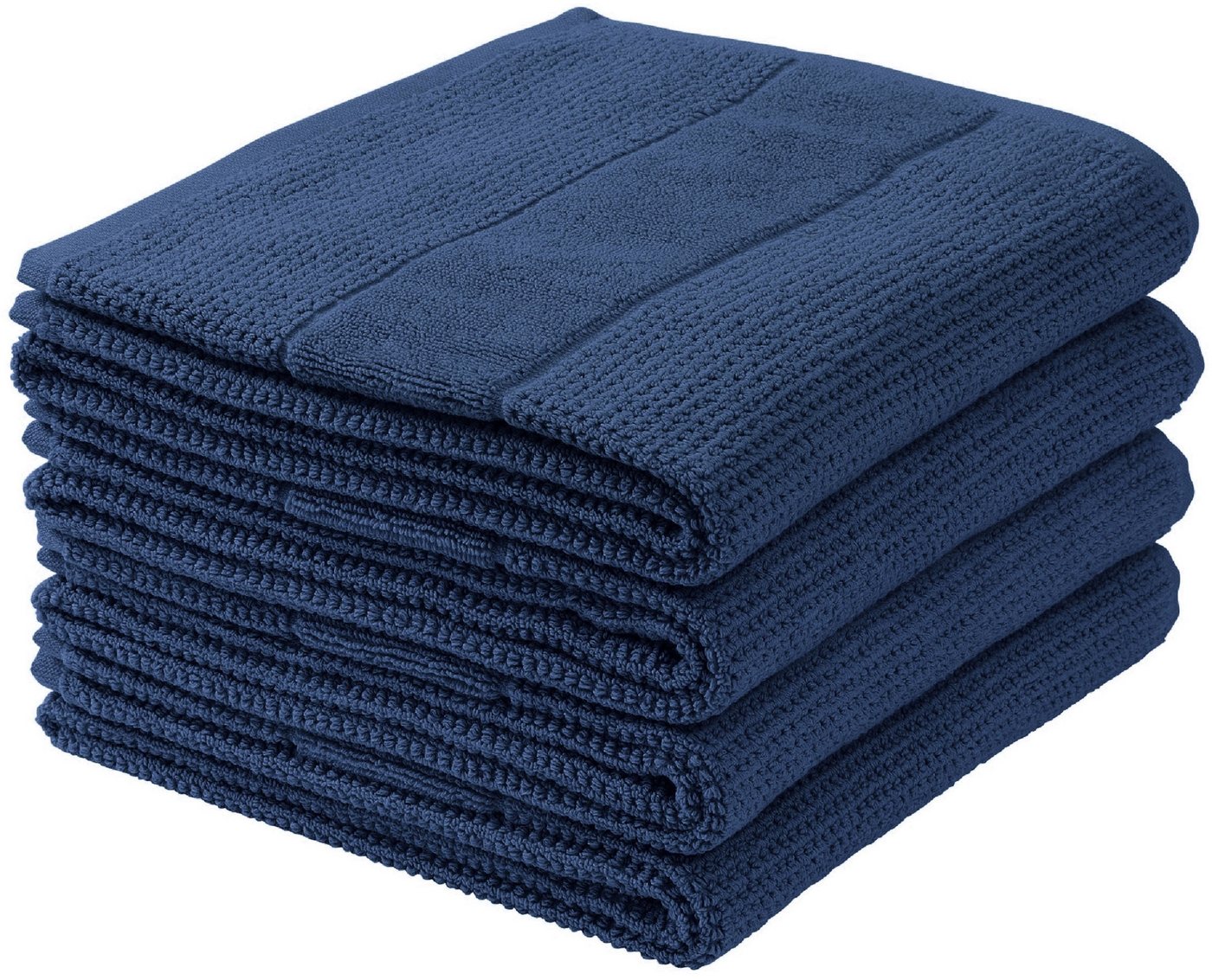 Schiesser Handtücher Turin aus 100% Baumwolle in dezenter Reiskornoptik, Frottier (Set, 4-St), MADE IN GREEN by OEKO-TEX® von Schiesser