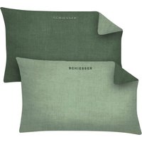 Schiesser Kissenbezüge "Schiesser Feinbiber Doubleface Kissenhüllen 2er Pack", (2 St.), mit toller Wendeoptik von Schiesser
