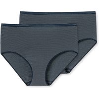 Schiesser Midislip ""Modal Essentials"", (2er Pack), Glanzgarn-Details, weicher Bund, Basic von Schiesser
