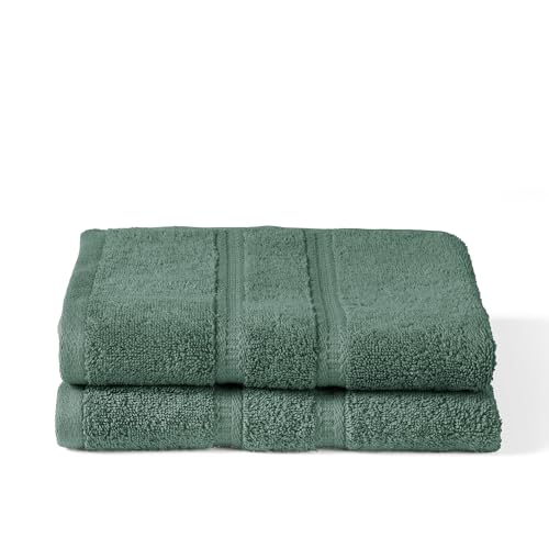 Schiesser Premium Handtuchset Las Palmas | 2-teilig |100 % Baumwolle – gefertigt unter geprüften Umwelt- und Sozialstandards | weich, saugstark, farbecht | 50x100 cm | Seegrün Schiesser Premium Handtuchset Las Palmas | 2-teilig |100 % Baumwolle – gefertigt unter geprüften Umwelt- und Sozialstandards | weich, saugstark, farbecht | 50x100 cm | Seegrün von Schiesser
