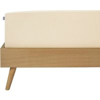 Boxspringbett Spannbettlaken Flexi aus 95% gekämmter Baumwolle und 5% Elasthan für maximale Flexibilität, made in green - Schiesser von Schiesser