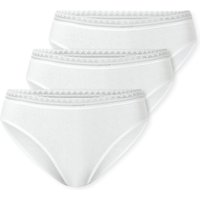 Schiesser Rioslip "Modern Multipacks", (3er Pack), Spitzenbänder, Baumwollmischung, Single Jersey von Schiesser