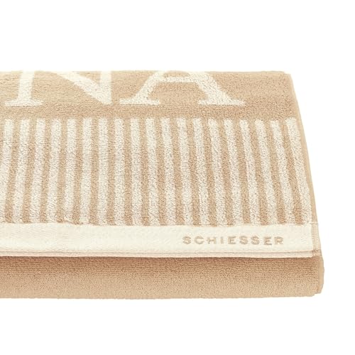 Schiesser Frottier Saunatuch Rom | garngefärbt, weich, saugstark | 100% Baumwolle | Oeko-Tex Zertifiziert | 75x200 cm | Sand Schiesser Frottier Saunatuch Rom | garngefärbt, weich, saugstark | 100% Baumwolle | Oeko-Tex Zertifiziert | 75x200 cm | Sand von Schiesser