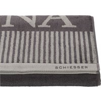 Schiesser Saunatuch Rom - 75 x 200 cm - Dunkelgrau Schiesser Saunatuch Rom - 75 x 200 cm - Dunkelgrau von Schiesser