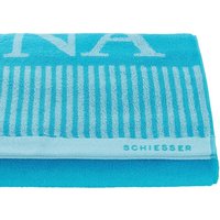Schiesser Saunatuch Rom - 75 x 200 cm - Türkis Schiesser Saunatuch Rom - 75 x 200 cm - Türkis von Schiesser