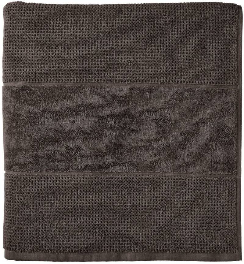 Schiesser Saunatuch Turin in angesagter Reiskornoptik, Frottier (1-St), Made in Green von Schiesser