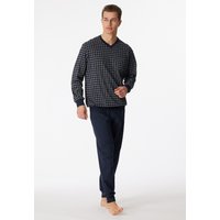 Schiesser Schlafanzug ""Dark Sapphire"", (2 tlg.), mit klassischem Karo-Muster von Schiesser