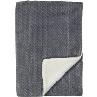 Schiesser Sherpa-Decke Elsa - 150 x 200 cm - Dunkelgrau Schiesser Sherpa-Decke Elsa - 150 x 200 cm - Dunkelgrau von Schiesser