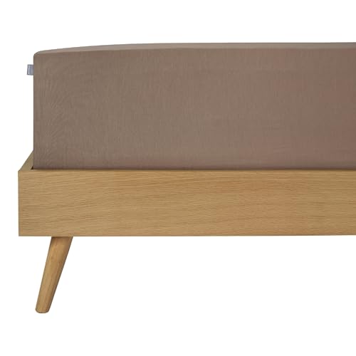 Schiesser Jersey Elasthan Spannbettlaken Elli | 97% Baumwolle aus nachhaltiger Produktion | für Matratzen 180x200cm bis 200x220cm | Matratzenhöhe bis 30cm | Braun Schiesser Jersey Elasthan Spannbettlaken Elli | 97% Baumwolle aus nachhaltiger Produktion | für Matratzen 180x200cm bis 200x220cm | Matratzenhöhe bis 30cm | Braun von Schiesser