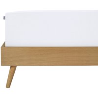 Schiesser Spannbettlaken "Flexi aus 95% Baumwolle und 5% Elastahan in Premium-Qualität", für hohe Matratzen und Boxspringbetten geeignet, Made in Green von Schiesser