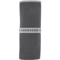 Schiesser Sporthandtuch "Mario aus hochwertiger Mikrofaser" mit Kontrastsaum und Logo-Print von Schiesser