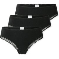 Schiesser String "Modern Multipacks" 3er Pack, Spitzenbänder, Baumwollmischung, Single Jersey von Schiesser