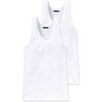 Schiesser Unterhemd ""Authentic"", (2er-Pack), mit Nadelzug-Muster von Schiesser