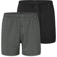 Schiesser Weiter Boxer "Boxershorts Multipacks" 2er Pack, ideal als Geschenk, mit Eingriff von Schiesser