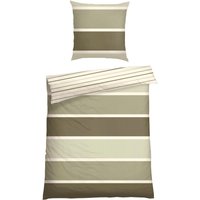 Schiesser Wendebettwäsche "Brody aus weicher Baumwolle mit klassichen Streifen", Made in Green von Schiesser