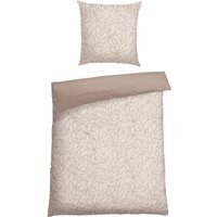 Schiesser Wendebettwäsche "Leaves aus weicher Baumwolle mit schlichtem Botanikprint", Made in Green von Schiesser