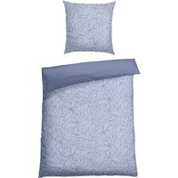 Schiesser Wendebettwäsche "Leaves aus weicher Baumwolle mit schlichtem Botanikprint", Made in Green von Schiesser