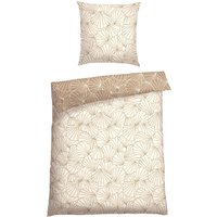 Schiesser Wendebettwäsche "Mariel aus weicher Baumwolle mit maritimer Muscheloptik" 2 Stk. tlg. Made in Green von Schiesser