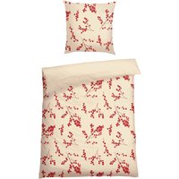 Schiesser Wendebettwäsche "Rowan aus weicher Baumwolle in wunderschönem Beerenprint", Made in Green von Schiesser