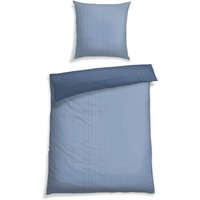 Schiesser Wendebettwäsche "Silva aus weicher Baumwolle in angesagter Strickoptik", (2 tlg.), MADE IN GREEN by OEKO-TEX-zertifiziert von Schiesser