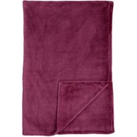 Schiesser Wohndecke Mia - Velvet Soft - 150 x 200 cm - Beere Schiesser Wohndecke Mia - Velvet Soft - 150 x 200 cm - Beere von Schiesser