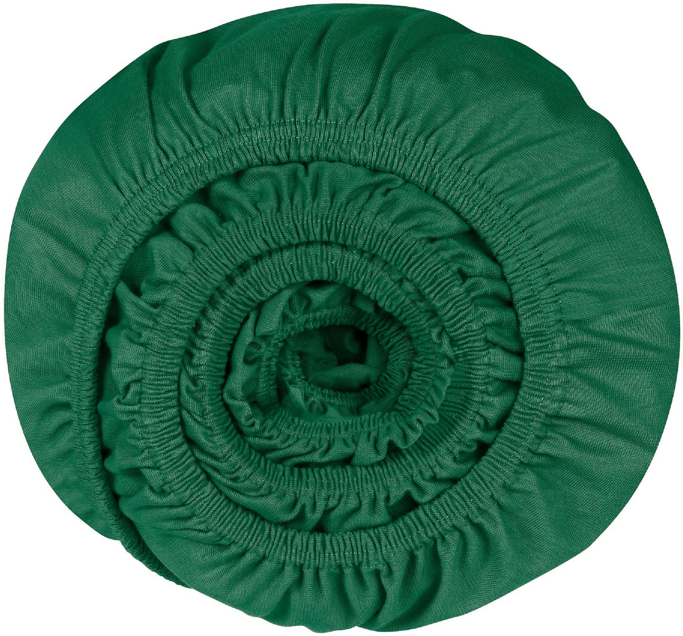 Spannbettlaken Flexi aus 95% Baumwolle und 5% Elastahan in Premium-Qualität, Schiesser, Jersey-Elasthan, Gummizug: rundum, (1 Stück), für hohe Matratzen und Boxspringbetten geeignet, Made in Green von Schiesser