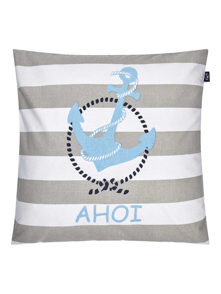 Schietwetter Kissenbezug Accessoire, Sonstiges Kissenbezug "Ahoi" 50x50cm, (1 Stück), Reißverschluss von Schietwetter