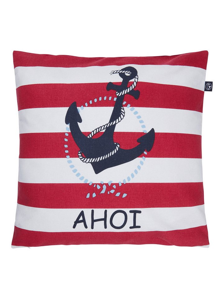 Schietwetter Kissenbezug Accessoire, Sonstiges Kissenbezug "Ahoi" 50x50cm, (1 Stück), Reißverschluss von Schietwetter