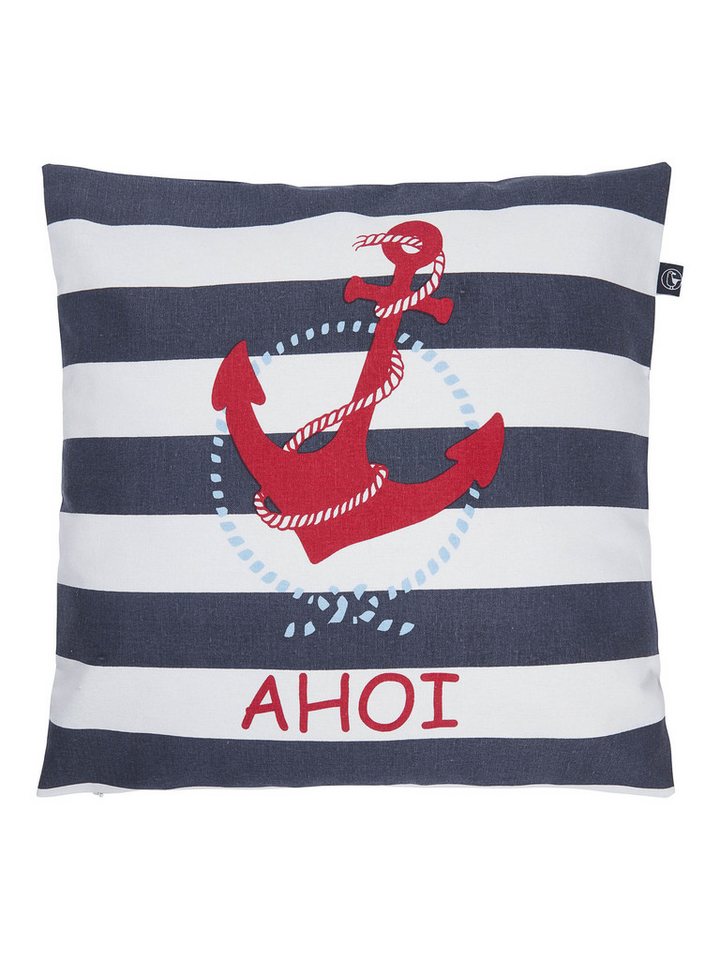 Schietwetter Kissenbezug Accessoire, Sonstiges Kissenbezug "Ahoi" 50x50cm, (1 Stück), Reißverschluss von Schietwetter