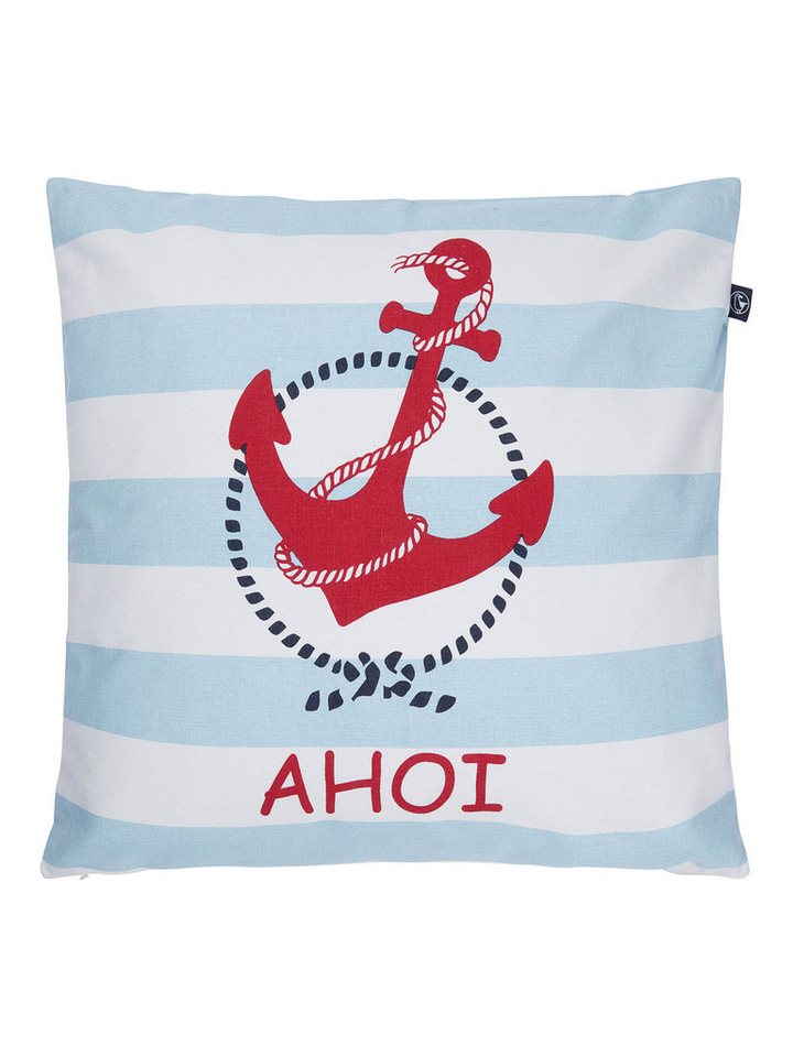 Schietwetter Kissenbezug Accessoire, Sonstiges Kissenbezug "Ahoi" 50x50cm, (1 Stück), Reißverschluss von Schietwetter