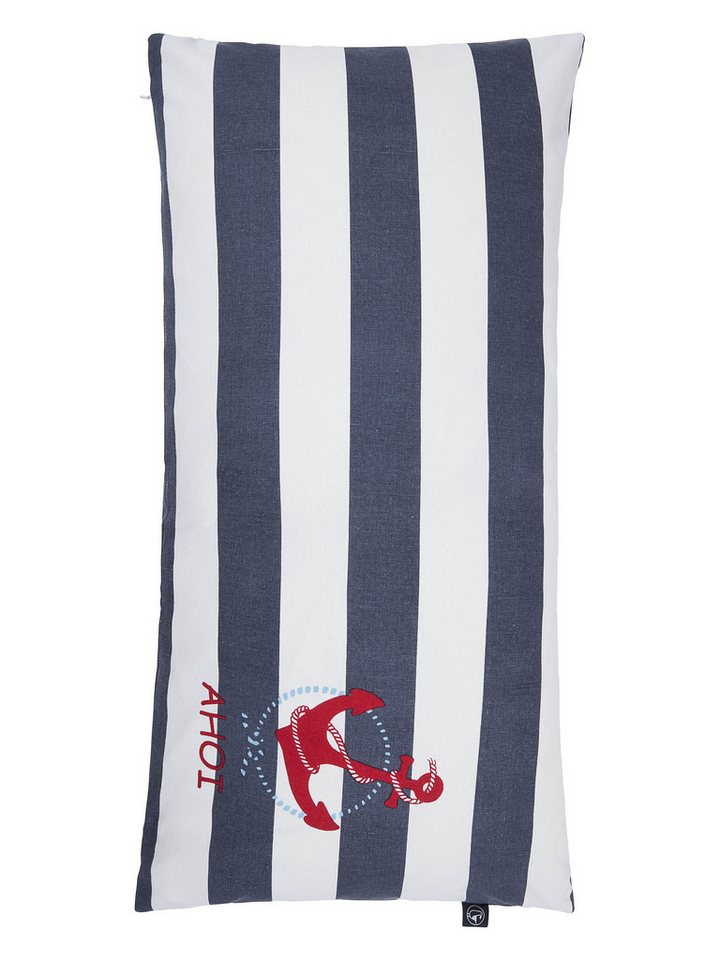 Schietwetter Kissenbezug Accessoire Kissenbezug "Ahoi" 80x40cm, (1 Stück), Reißverschluss von Schietwetter