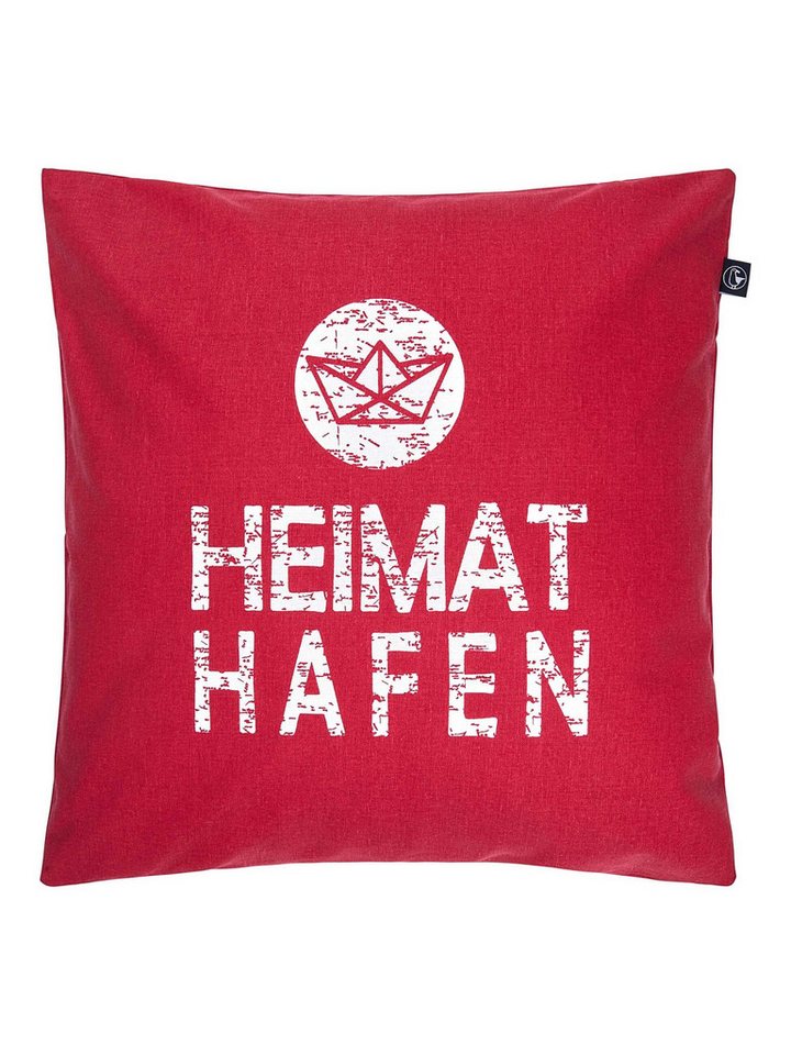 Schietwetter Kissenbezug Sonstiges Kissenbezug "Heimathafen" 50x50cm, (1 Stück), Reißverschluss von Schietwetter