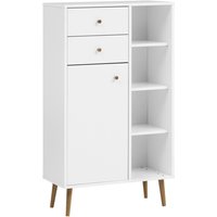 SCHILDMEYER Highboard »Jonte«, BxHxT: 67,1 x 118,9 x 33,1 cm - weiss von Schildmeyer