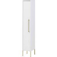 SCHILDMEYER Highboard »Sarah«, BxHxT: 25 x 154,7 x 30 cm - weiss von Schildmeyer