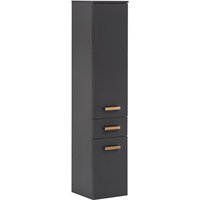 SCHILDMEYER Hochschrank »Duo«, BxHxT: 32,7 x 160 x 35,3 cm - schwarz von Schildmeyer