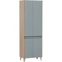 SCHILDMEYER Hochschrank »Elba«, BxHxT: 56,9 x 170 x 33 cm - blau von Schildmeyer