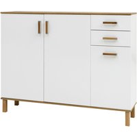 SCHILDMEYER Schuhschrank, BxH: 142 x 114,5 cm - weiss von Schildmeyer