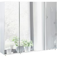 SCHILDMEYER Spiegelschrank »Basic«, BxHxT: 90 x x 16 cm, 3-türig, weiß - weiss SCHILDMEYER Spiegelschrank »Basic«, BxHxT: 90 x x 16 cm, 3-türig, weiß - weiss von Schildmeyer