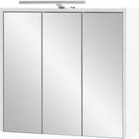 SCHILDMEYER Spiegelschrank »Flag«, HxT: 60 x 16 cm, 3-türig, weiß glänzend - weiss SCHILDMEYER Spiegelschrank »Flag«, HxT: 60 x 16 cm, 3-türig, weiß glänzend - weiss von Schildmeyer