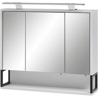 SCHILDMEYER Spiegelschrank »Limone«, BxHxT: 70 x 68 x 16 cm, 3-türig, weiß - weiss SCHILDMEYER Spiegelschrank »Limone«, BxHxT: 70 x 68 x 16 cm, 3-türig, weiß - weiss von Schildmeyer