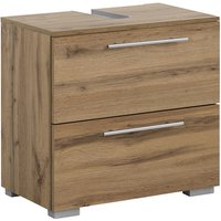 SCHILDMEYER Waschbeckenunterschrank »Carlos«, BxHxT: 60,2 x 59,1 x 35 cm - braun von Schildmeyer