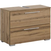 SCHILDMEYER Waschbeckenunterschrank »Carlos«, BxHxT: 80,2 x 59,1 x 35 cm - braun von Schildmeyer