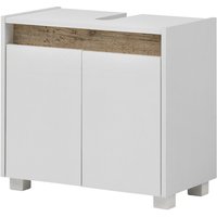 SCHILDMEYER Waschbeckenunterschrank »Cosmo«, BxHxT: 56,9 x 54,6 x 33 cm - weiss von Schildmeyer