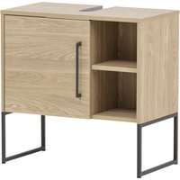 SCHILDMEYER Waschbeckenunterschrank »Limone«, BxHxT: 60,4 x 59,5 x 33 cm - braun von Schildmeyer