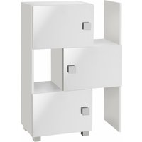 Schildmeyer Schieberegal "Quadra", stapelbar, Badregal von Schildmeyer