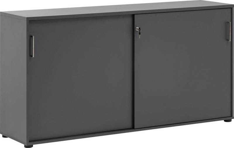 Schildmeyer Aktenschrank Serie 1500 abschließbare Kommode, Maße B160,2 x T41 x H84,2 cm, Made in Germany von Schildmeyer