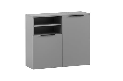 Schildmeyer Alessio Highboard 154910, platingrau, 80,4 x 32 x 70 cm von Schildmeyer