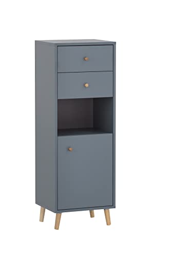 Schildmeyer Bjarne Highboard 153173, Fjord, 40,3 x 33 x 113,4 cm von Schildmeyer