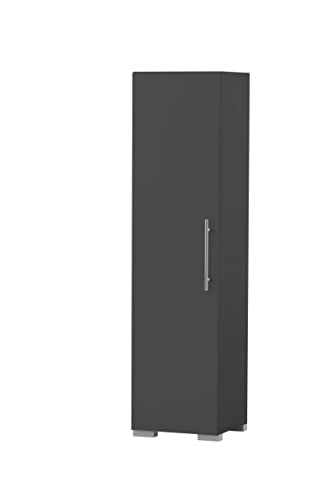 Schildmeyer Highboard Carlos 153702, anthrazit, 36,3 x 34,7 x 142,7 cm von Schildmeyer