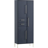 welltime Garderobenschrank "Kent mit goldfarbenen Griffen", Breite 67,1 cm, made in Germany von Welltime